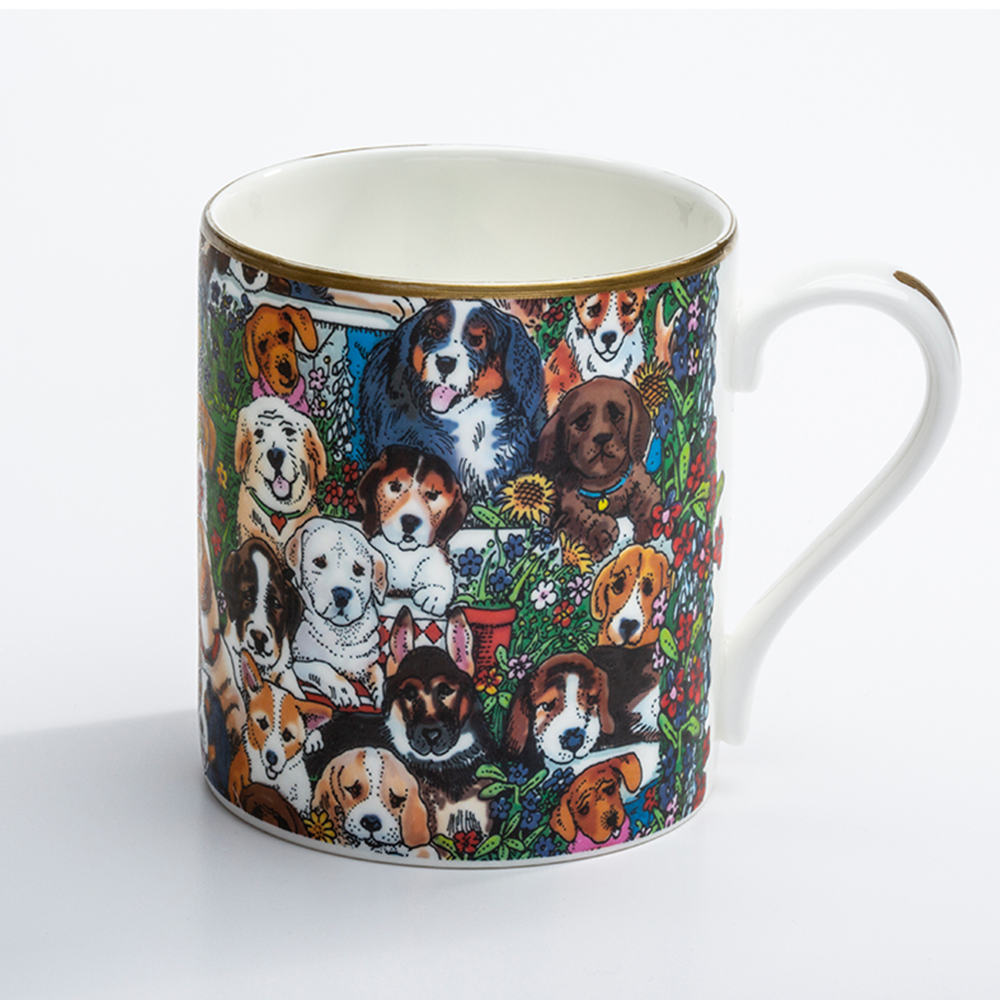 Mugs with outlet dogs