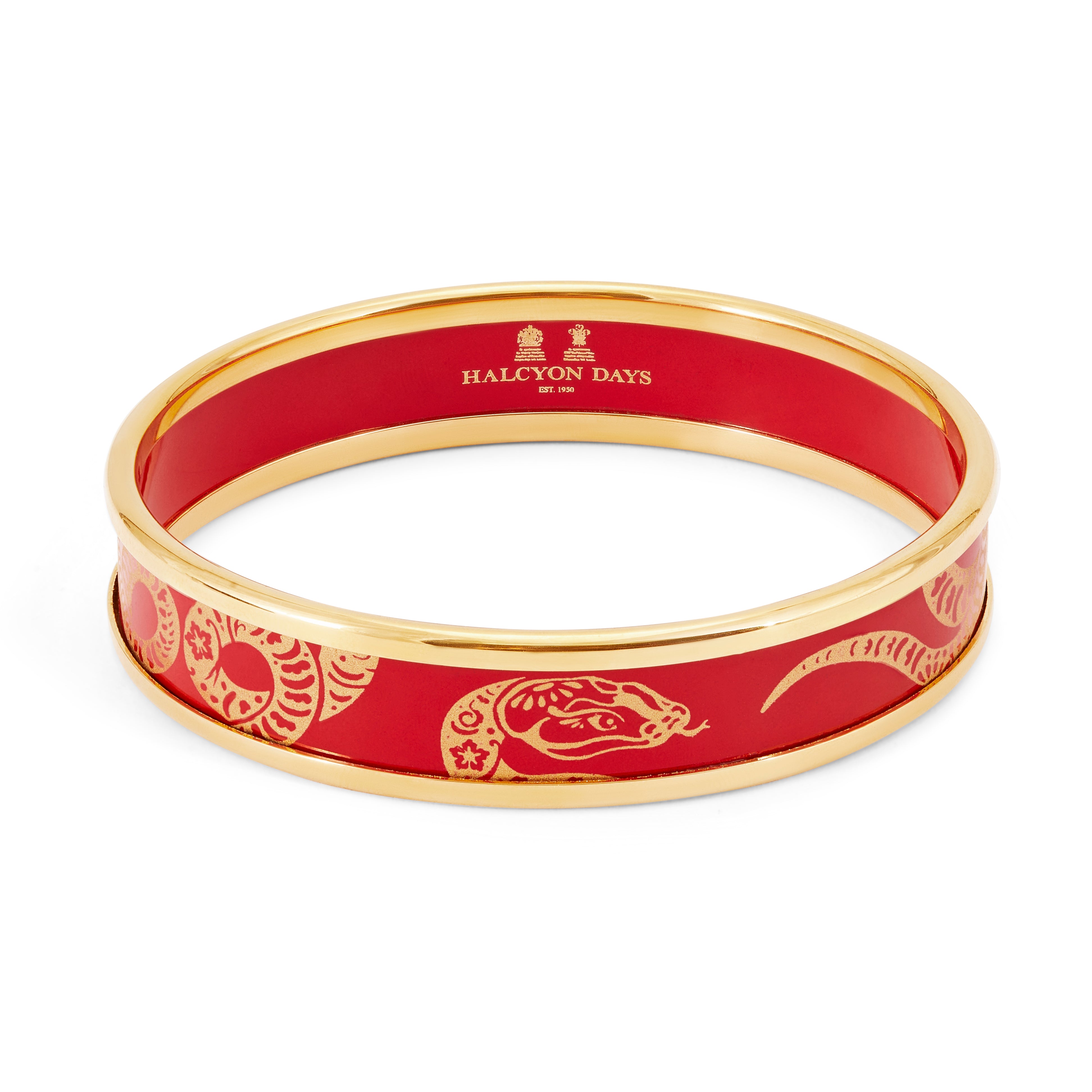 Siam Red good Enamel CT Bangle