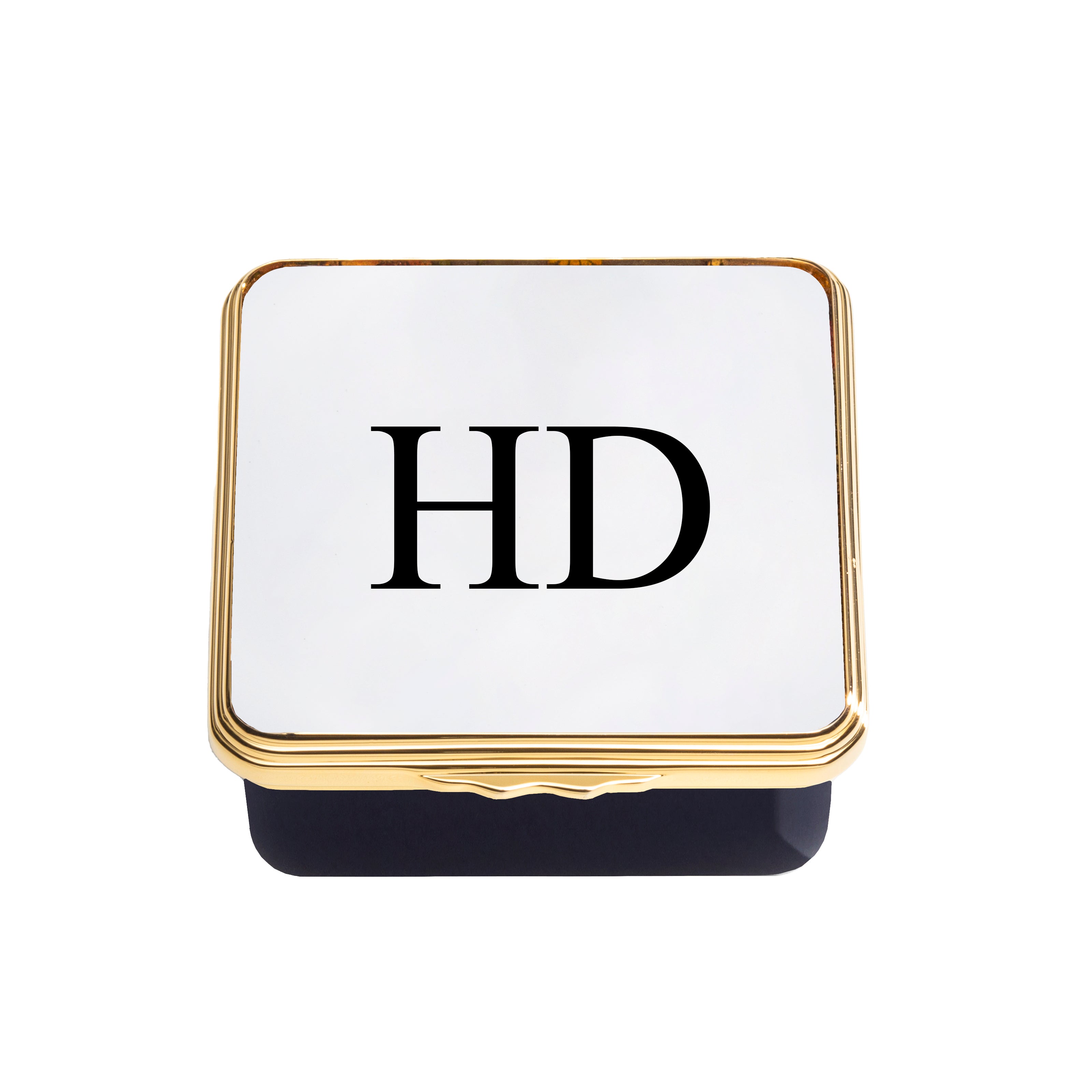 Blank Canvas Ivory Navy Gold Box Halcyon Days